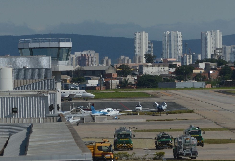 Vista do Aeroporto de sorocaba